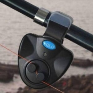 Fishing Bite LED Alarms Electronic for Fishing Poles with Sound Alarm Alert Bell Led LightIndicator