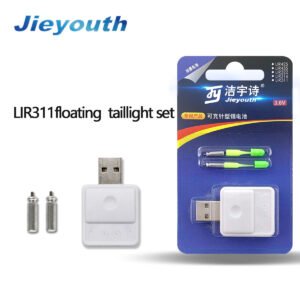 LIR311 Rechargeable Lithium Pin Type Battery Charger Fishing Float light Battery Lithium Battery Set for Electric Float LED, USB Charger, Fishing Gear Float Luminous Electronic Float