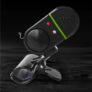 Fishing Gear Sensor Waterproof Automatic Alarm Fish Alarm Bite Indicator Sound LED Fishing Alarm Waterproof Battery Clip on Rod Night